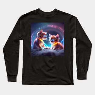 Space Cats 25 Long Sleeve T-Shirt